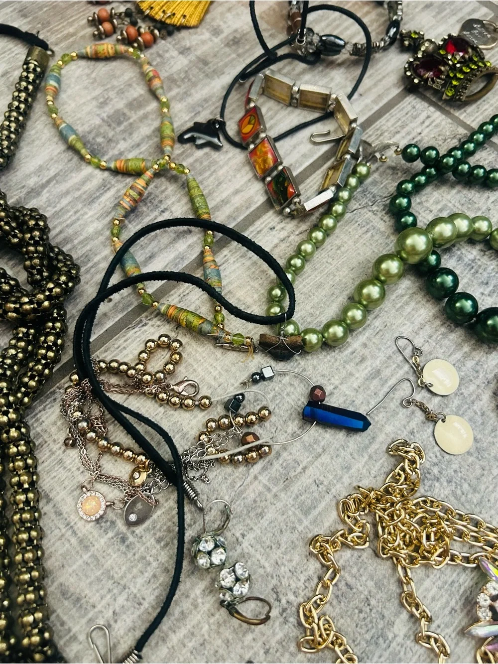 Craft/Wearable Jewelry Lot 2lbs - Picture 4 of 13